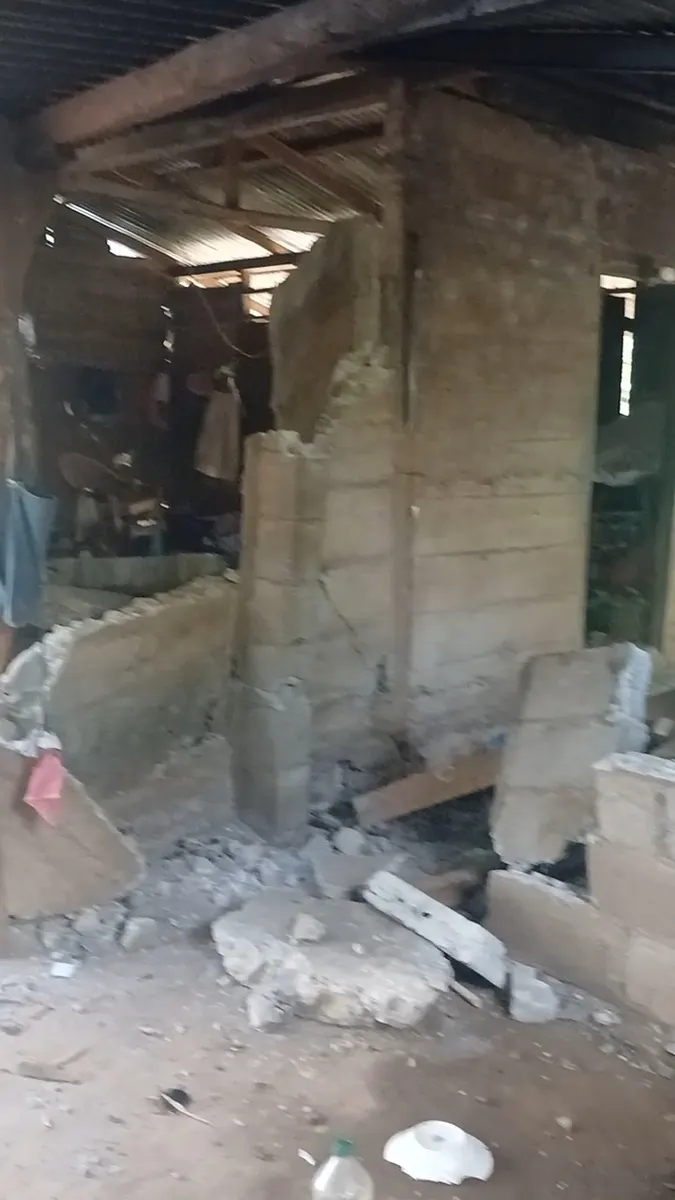 Foto 2 de los daños reportados por Juan Espinoza