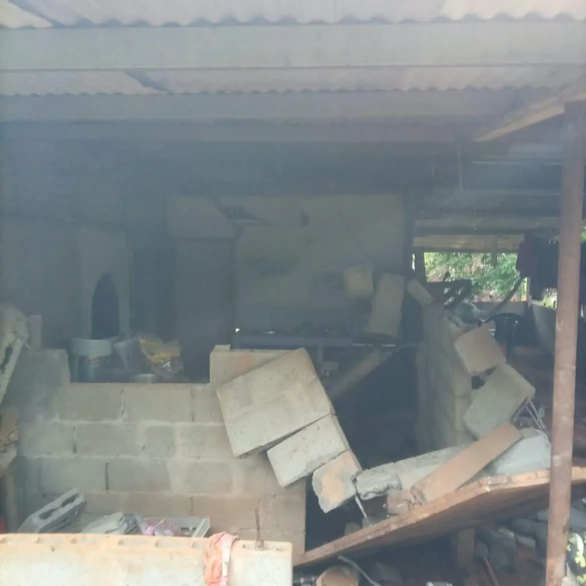 Foto 1 de los daños reportados por Deysi  Pimentel